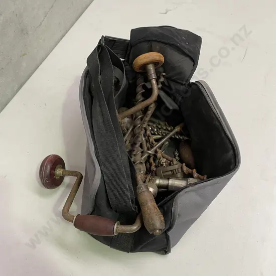 Tool Bag with Vintage Tools