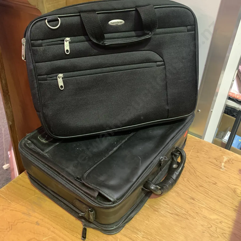 Two Soft Case Laptop Bags with Single Mattress Protector Image 1++