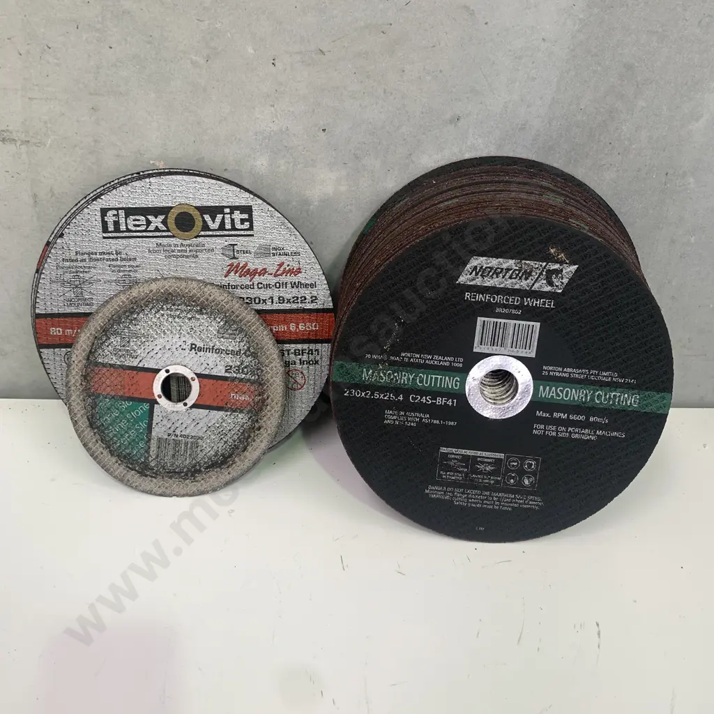 Large Selection of Cutting Wheels, Masonry and Reinforced Image 1++