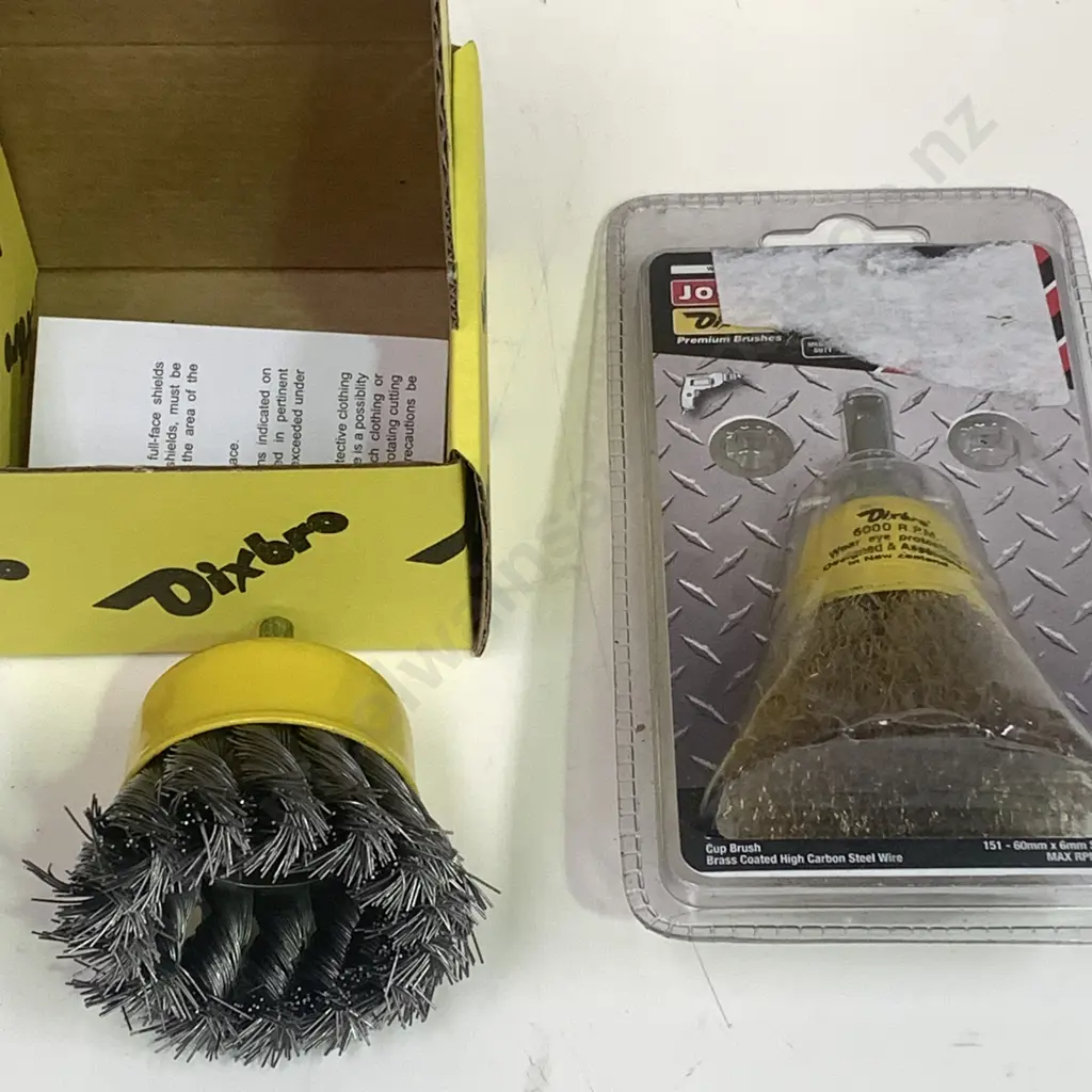 10 Dixbro Power Brushes TC50 x 6mm Stem 15K 26G plus 1 other Image 1++