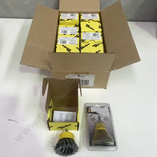 10 Dixbro Power Brushes TC50 x 6mm Stem 15K 26G plus 1 other