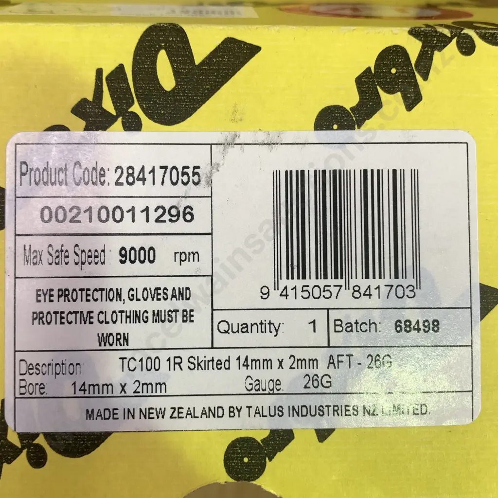 4 Dixbro Power Brushes, TC100 1R Skirted 114mm x 2mm AFT 26G Image 1++