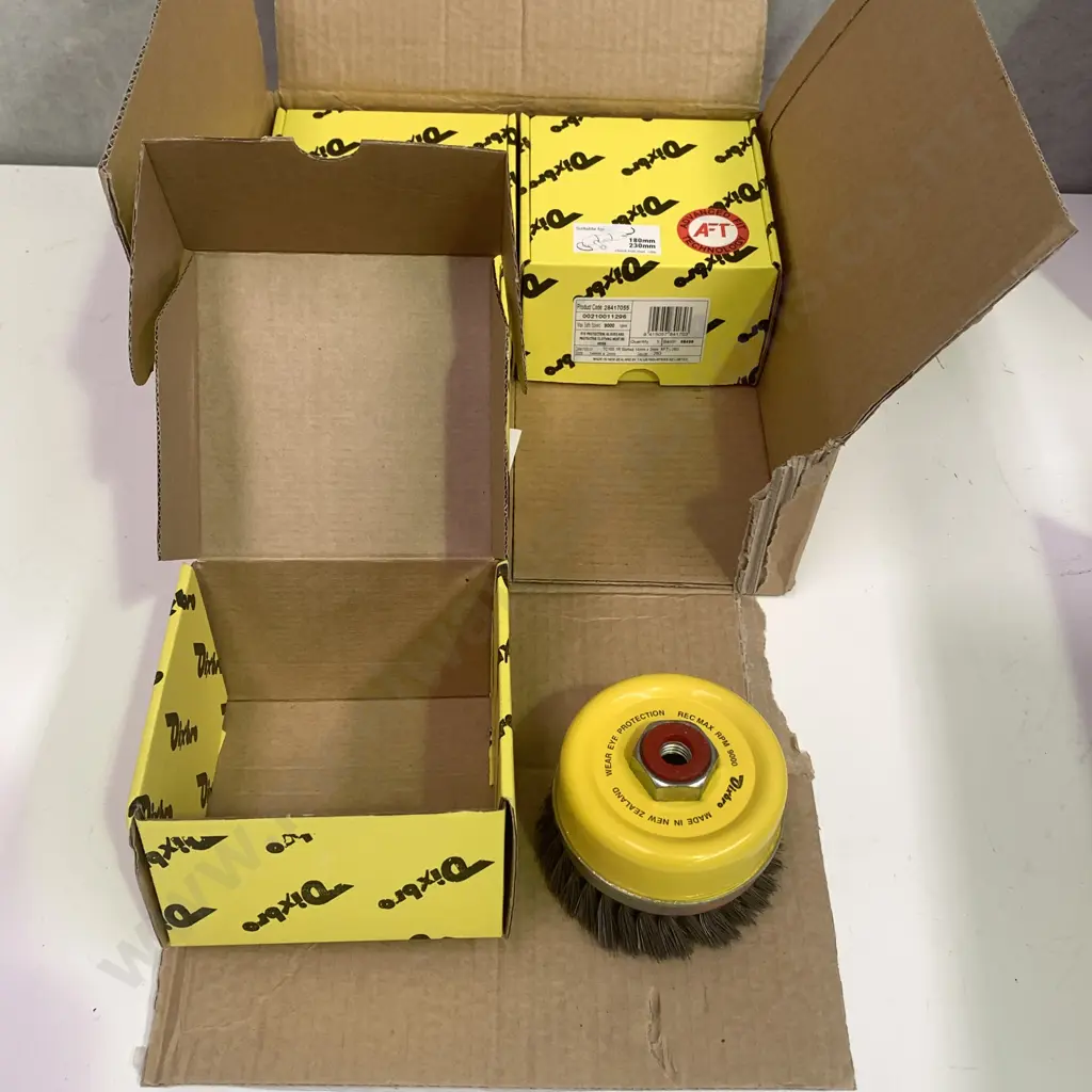 4 Dixbro Power Brushes, TC100 1R Skirted 114mm x 2mm AFT 26G Image 1++