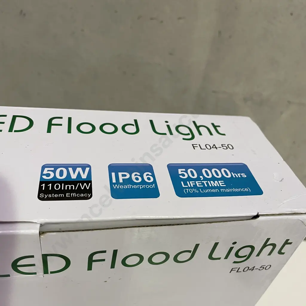 Boxed as new Efficient Lighting LED Flood Light. FL04-50 Image 1++