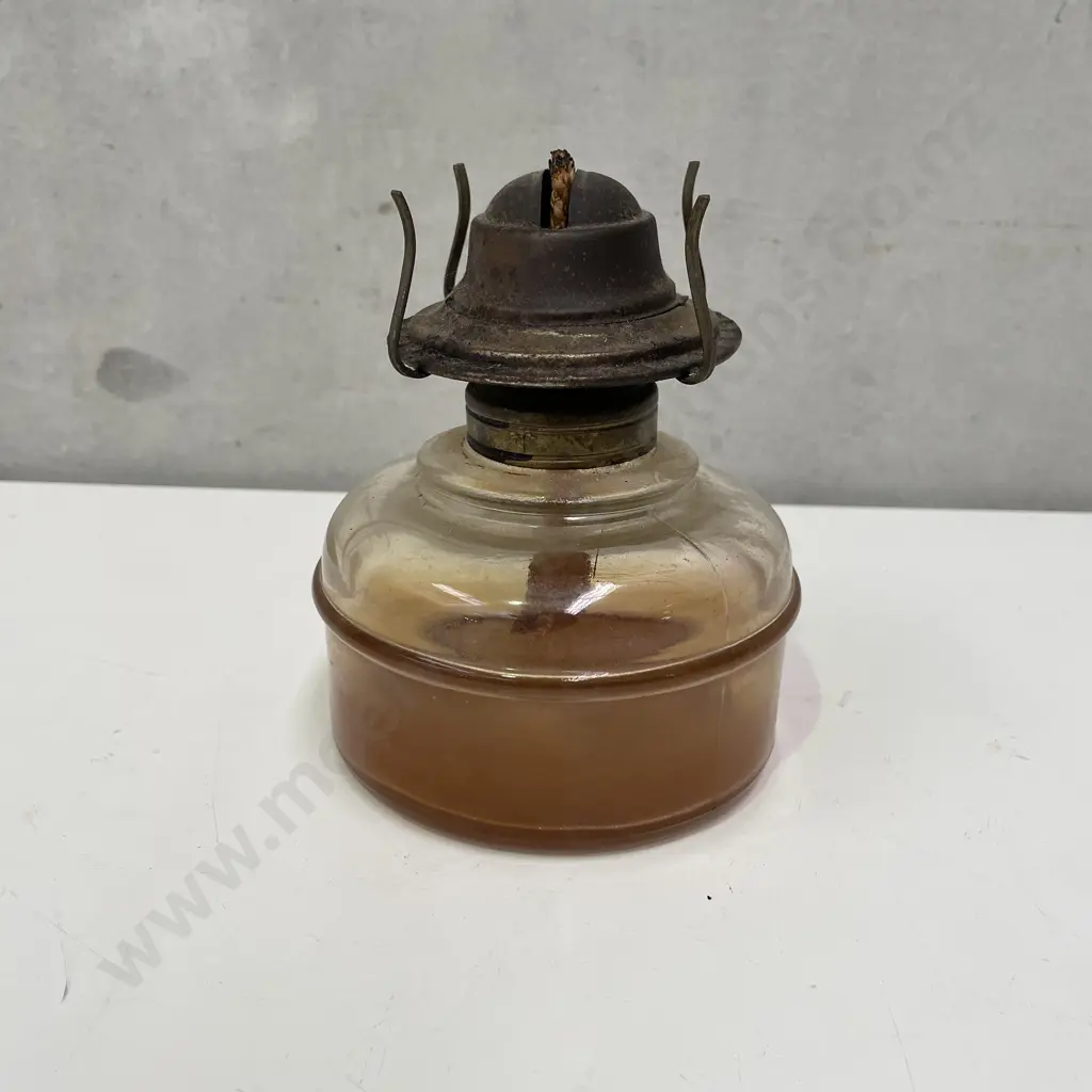 Vintage Kerosene Lamp Base Image 1++