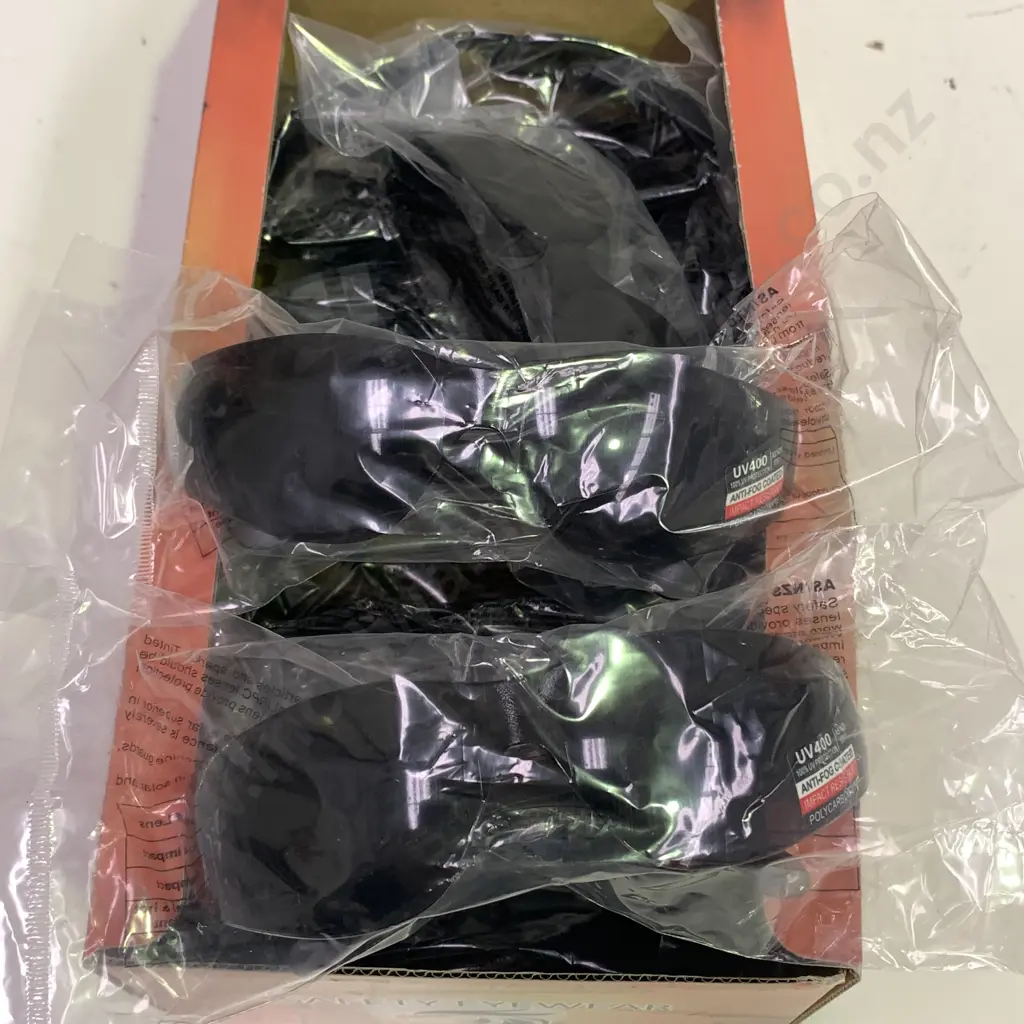 Box of 12 As new Hawk-i Safety Glasses. AS/NZ 1337 compliant Image 1++
