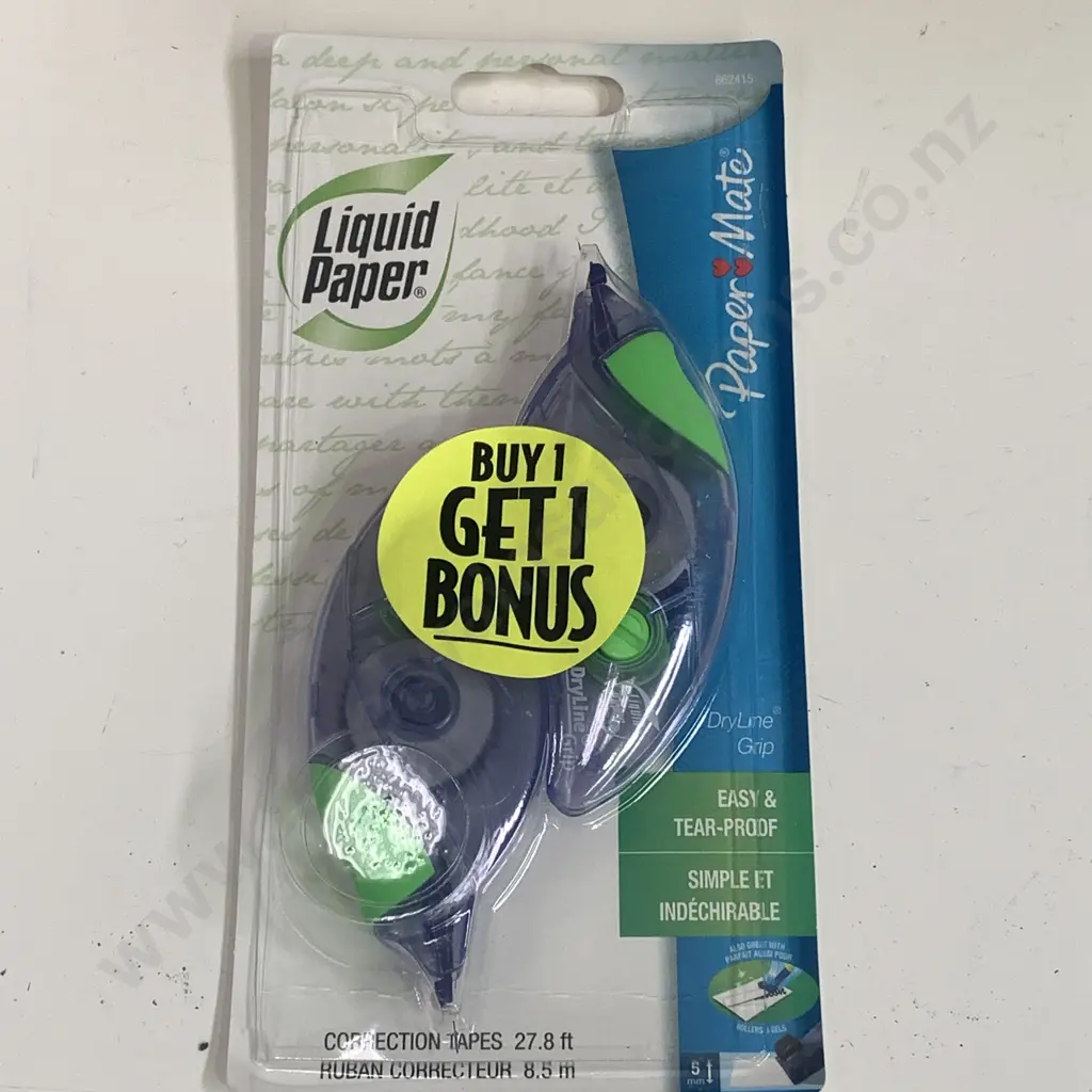 Box of 12 as New Liquid Paper Corrector Units Image 1++