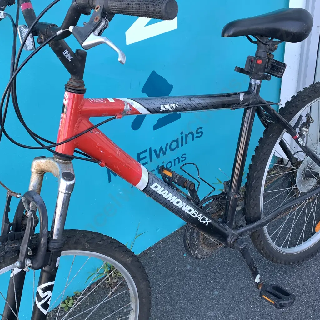 Selection of 4 Bikes including Diamond Back Bronco 26, Blue Grey Repco Mosaic Bike, Blue/Black Tarini TS18 Mountain Bike Image 1++