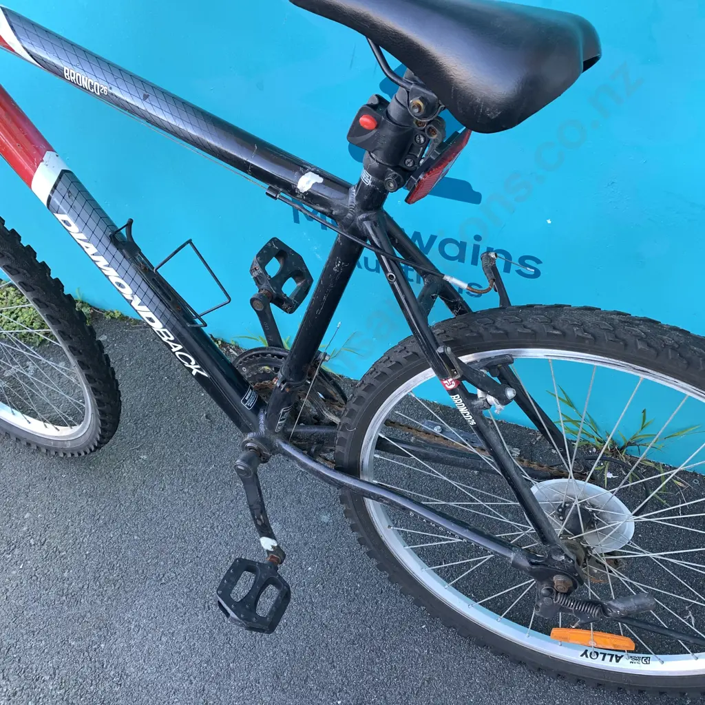 Selection of 4 Bikes including Diamond Back Bronco 26, Blue Grey Repco Mosaic Bike, Blue/Black Tarini TS18 Mountain Bike Image 1++