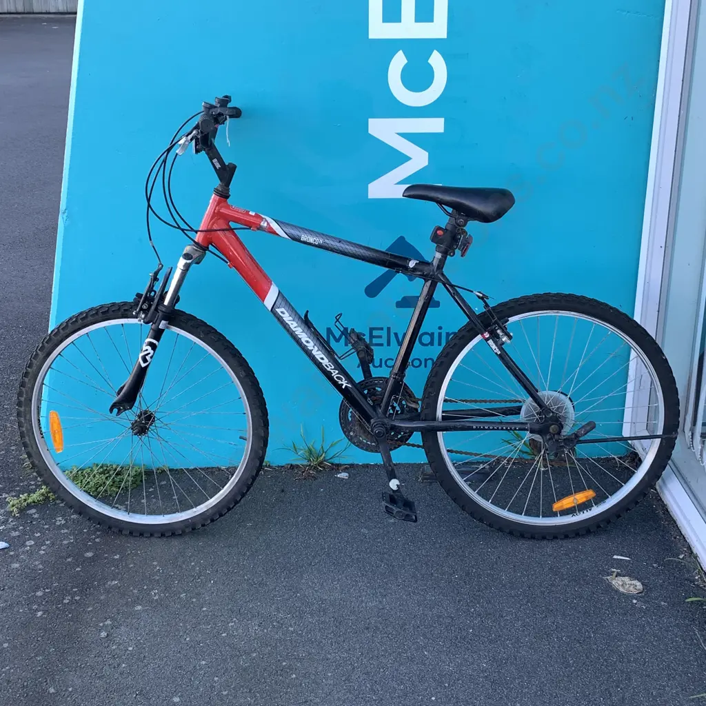 Selection of 4 Bikes including Diamond Back Bronco 26, Blue Grey Repco Mosaic Bike, Blue/Black Tarini TS18 Mountain Bike Image 1++