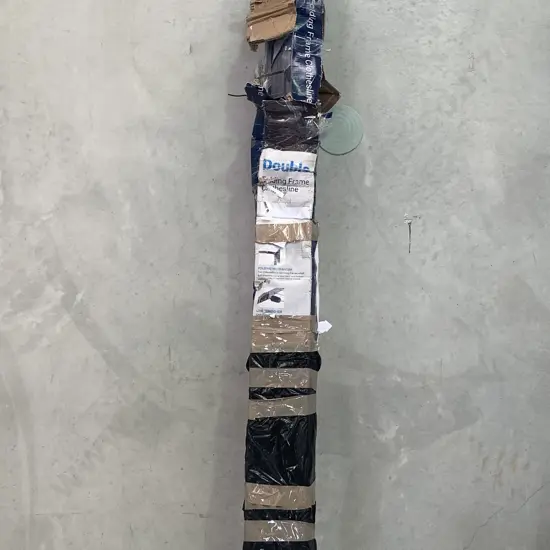 Hills Double Frame Folding Clothes Line Grey