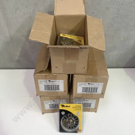 Dixbro Grinder Brushes x 24, T75 x 1R x 6mm Stem 20K 30G DP