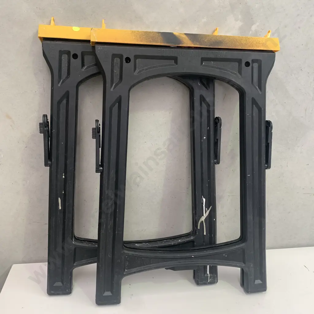 Pair Foldable Saw Horses Image 1++