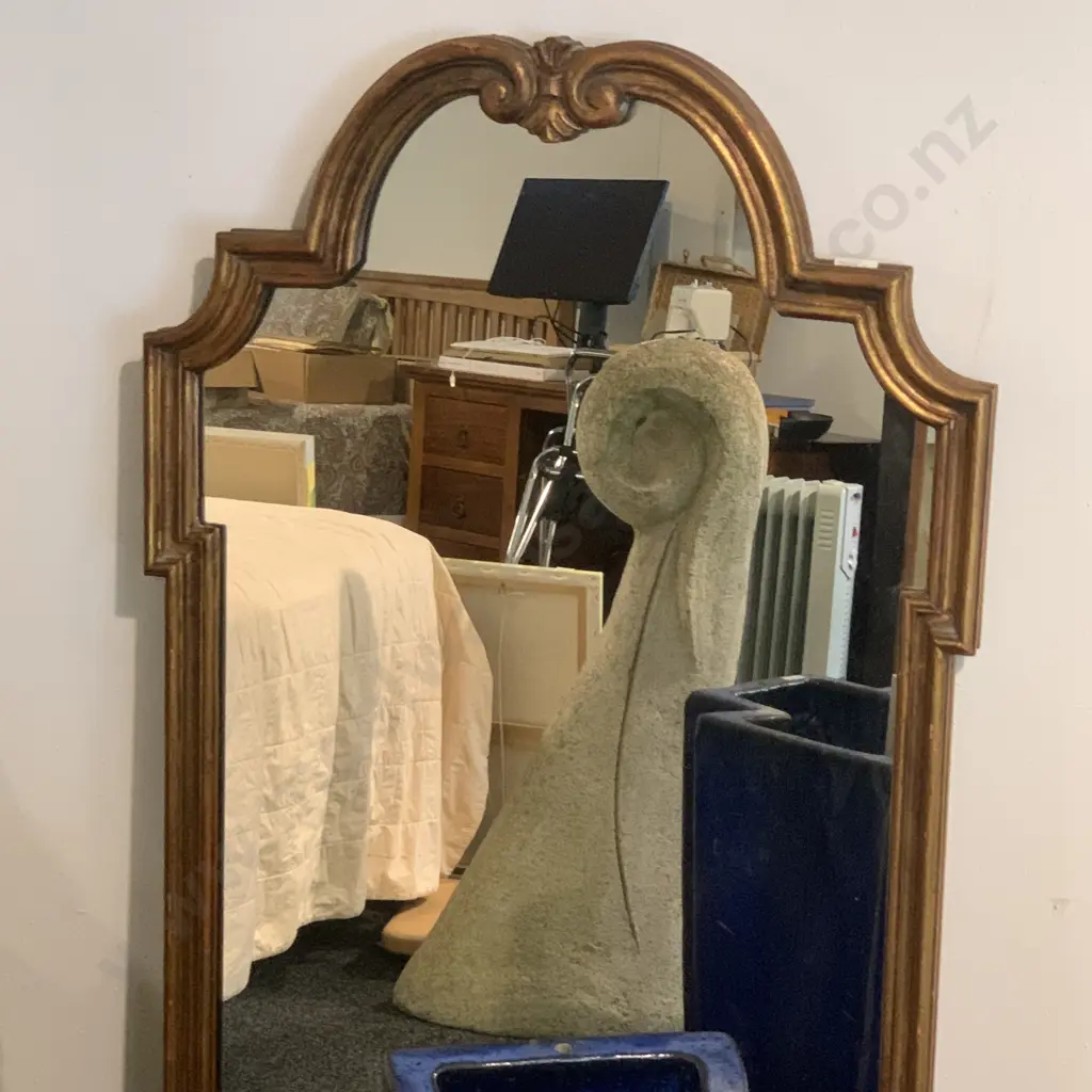 Solid Wood Framed Mirror from NY, H1300 W650cm Image 1++