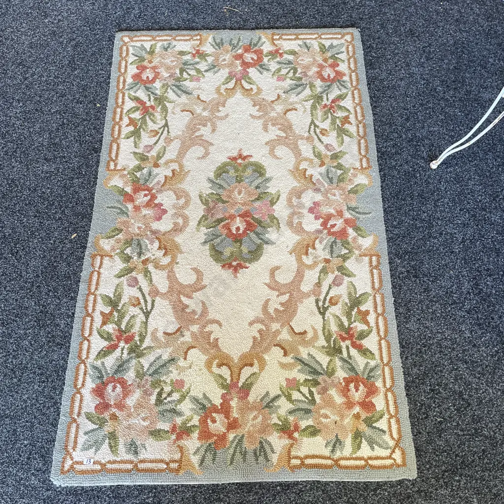 Windsor 100% Hand knotted Floor Rug 152 x 90cm Image 1++