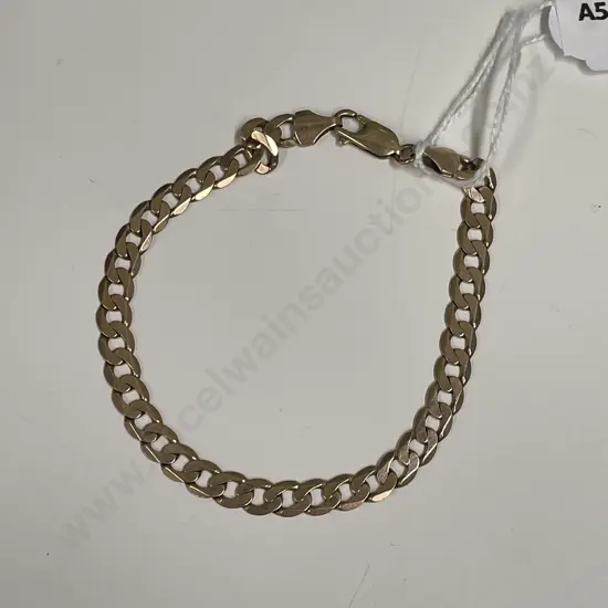 9ct Gold Italian Link Bracelet