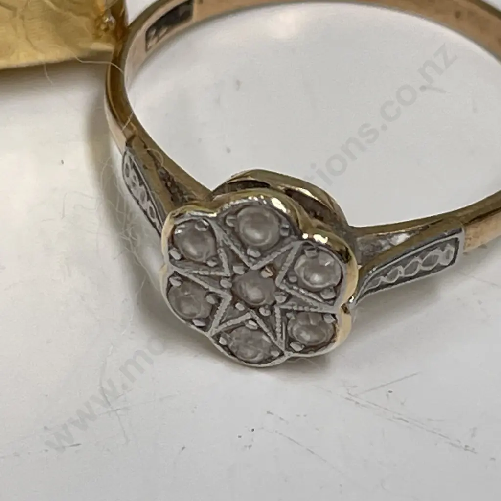 Stamped Gold Ring Image 1++