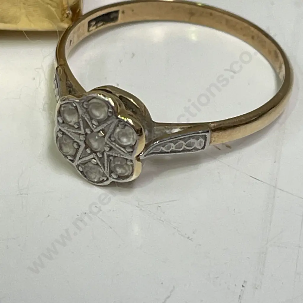 Stamped Gold Ring Image 1++