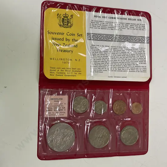 Commemorative Coins Royal Visit 1970