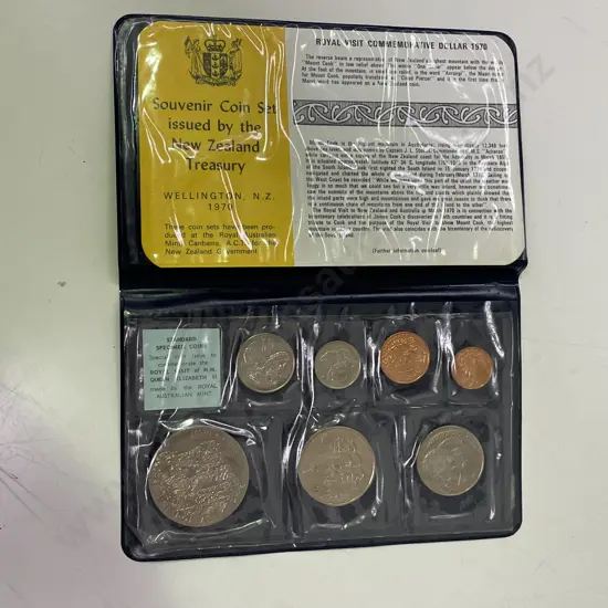 Commemorative Coins Royal Visit 1970
