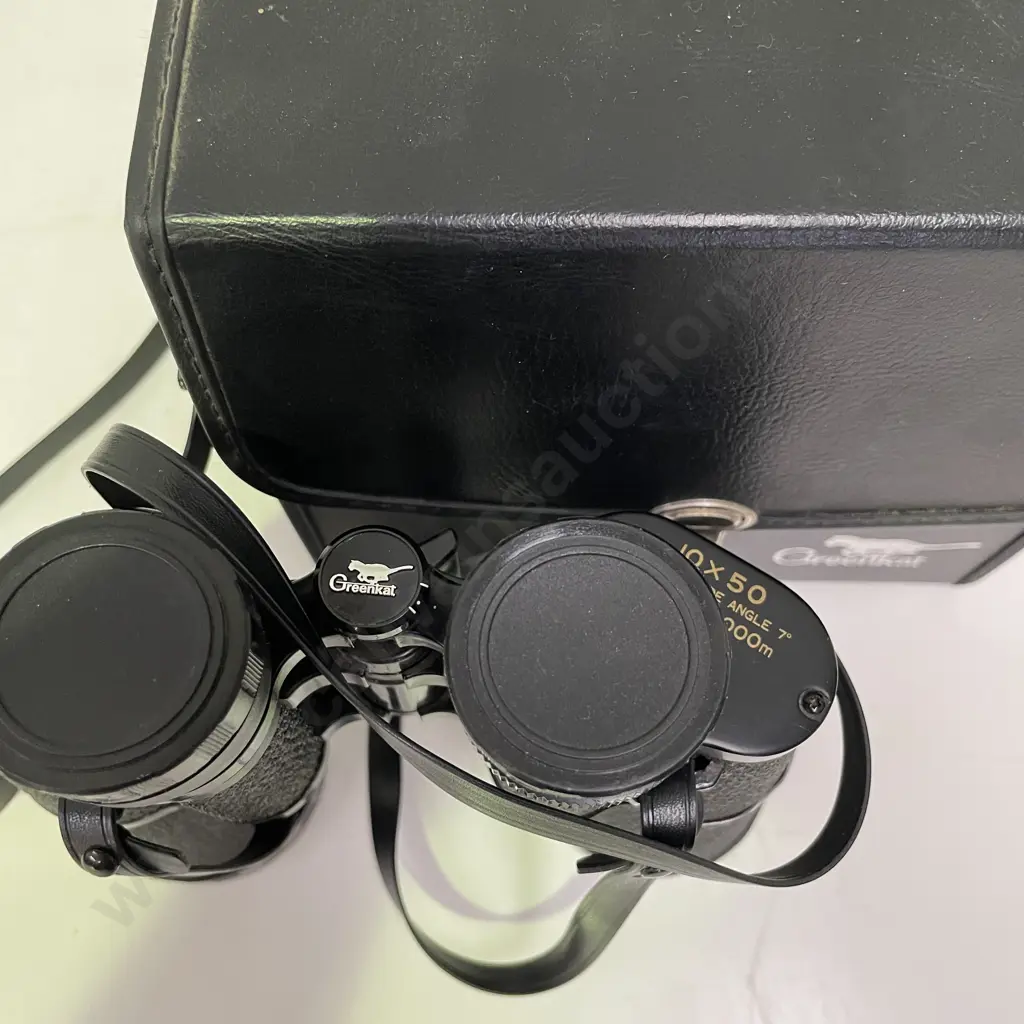 Greenkat Binoculars in Hard Case Image 1++