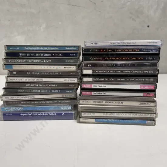 Assorted 70's and 80's CD's