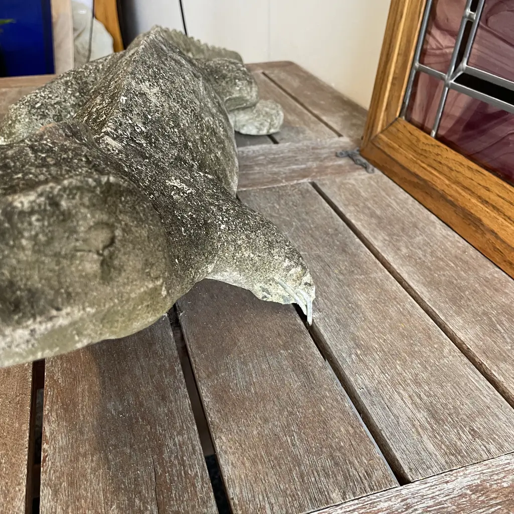 Large Concrete Uguana (af to foot) L86cm Image 1++