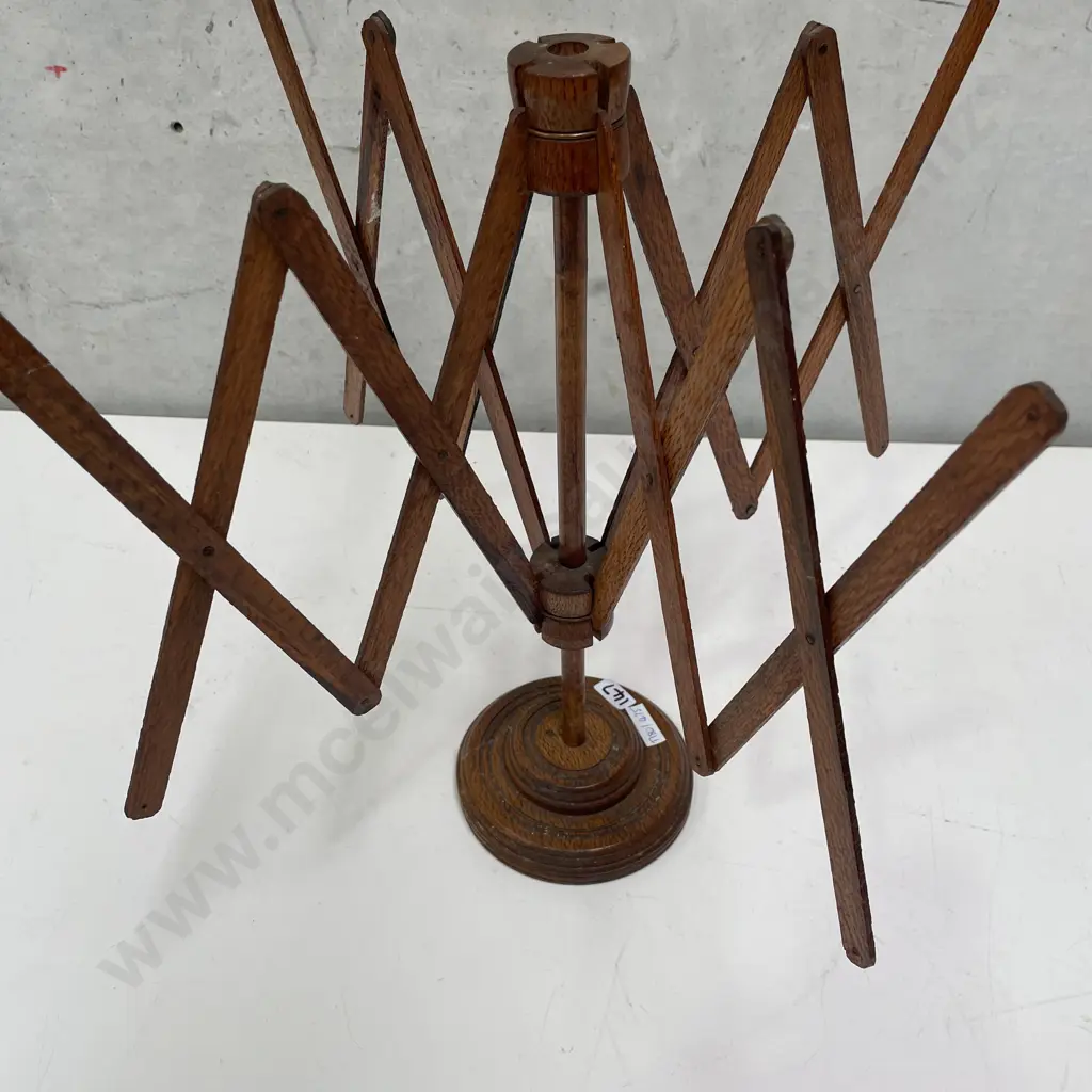 Vintage Wooden Yarn Swift Image 1++