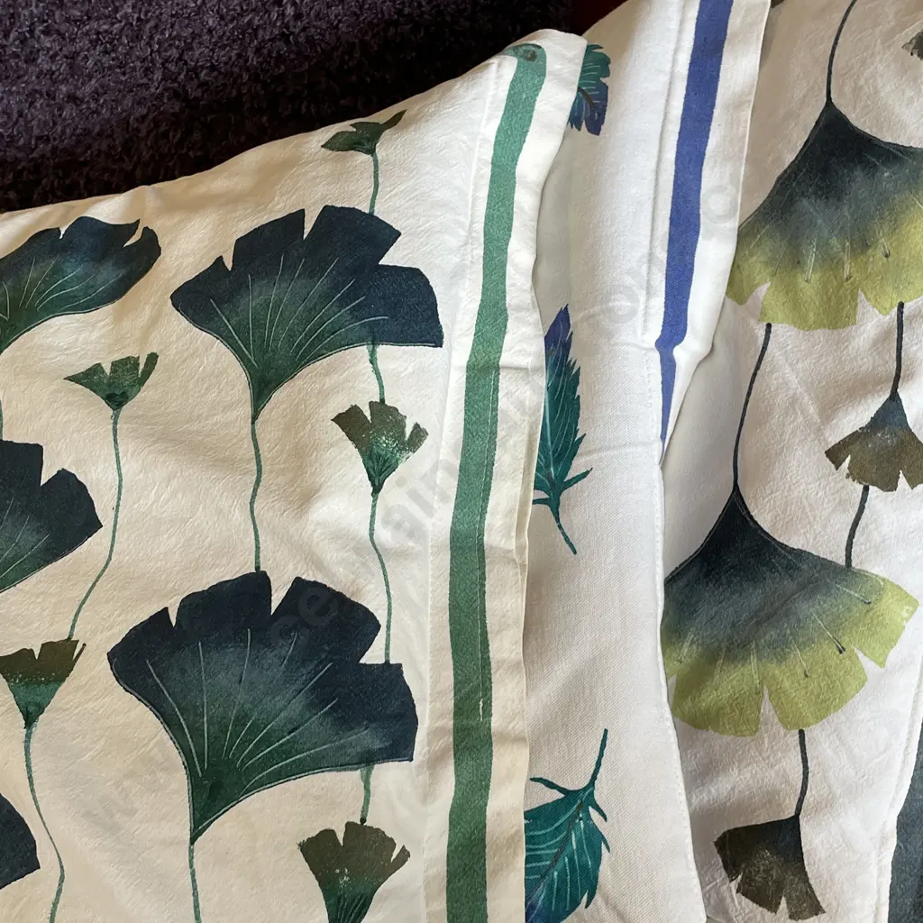 5 Designer Screen Printed Scatter Cushions Image 1++
