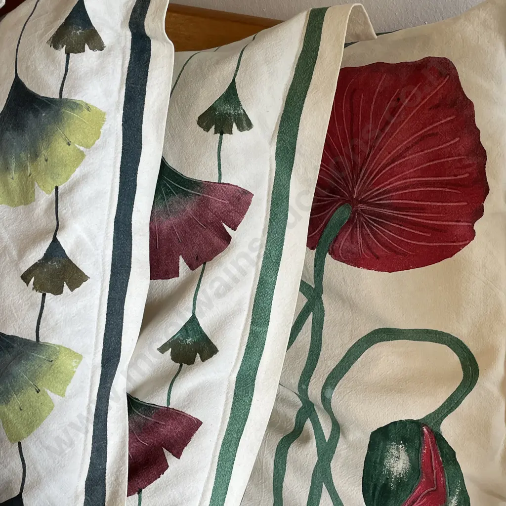 5 Designer Screen Printed Scatter Cushions Image 1++