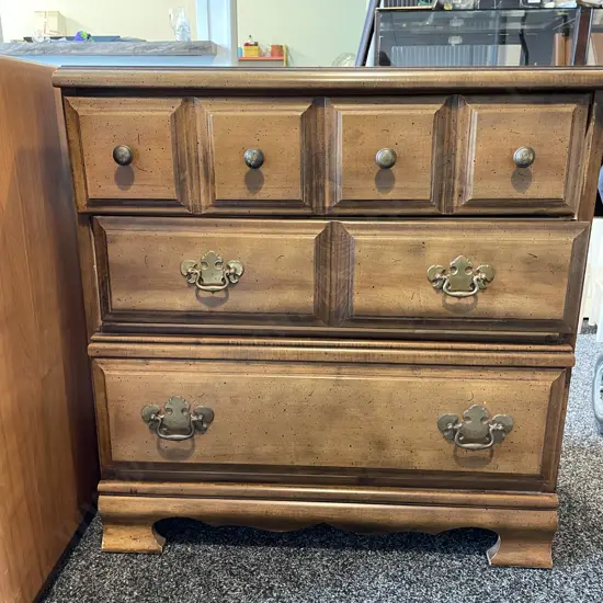 Chest of Drawers. 3 drawers. H79 W77 D48cm