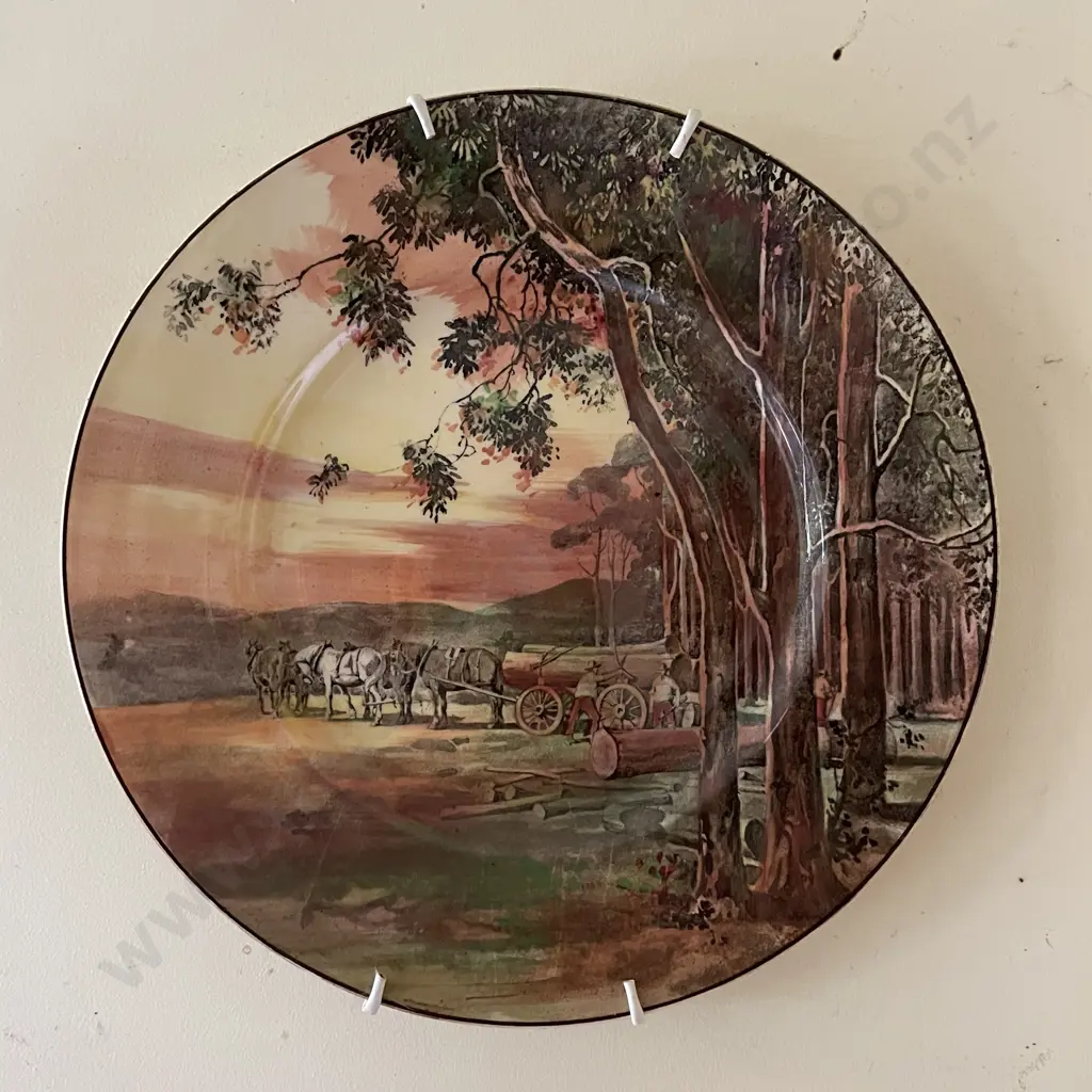 2 Doulton Display Plates, Dia26cm ea Image 1++