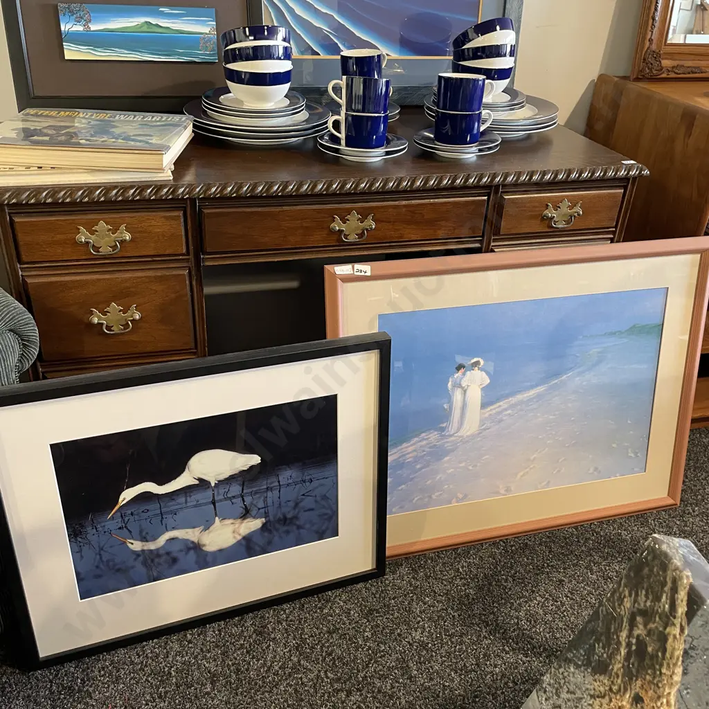 2 Large Framed Prints Image 1++
