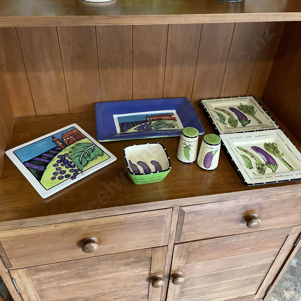 Assorted Living Art Handpainted pottery Image 1++