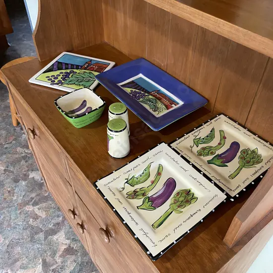 Assorted Living Art Handpainted pottery