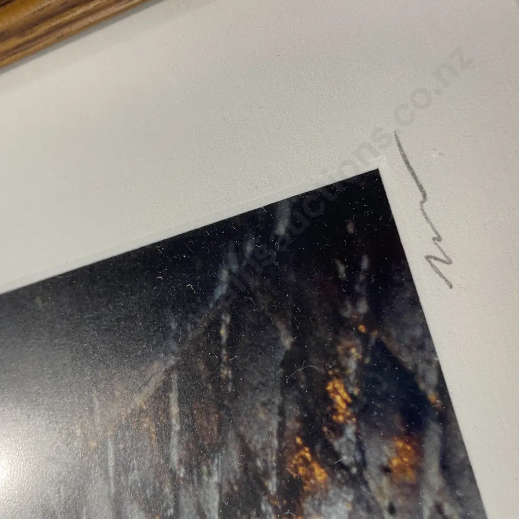 3 x Burr Effect signed Italian Artworks. 33 x 41cm Image 1++