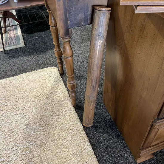 Large Cylindical Wooden Percussion Instrument