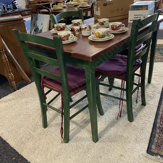 French Country Look 5 Piece Dining Suite