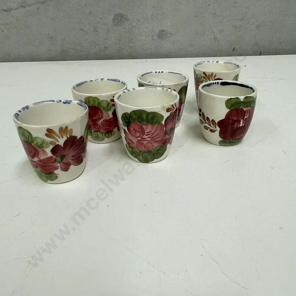 Set of 6 Belle Fiore Egg Cups Image 1++