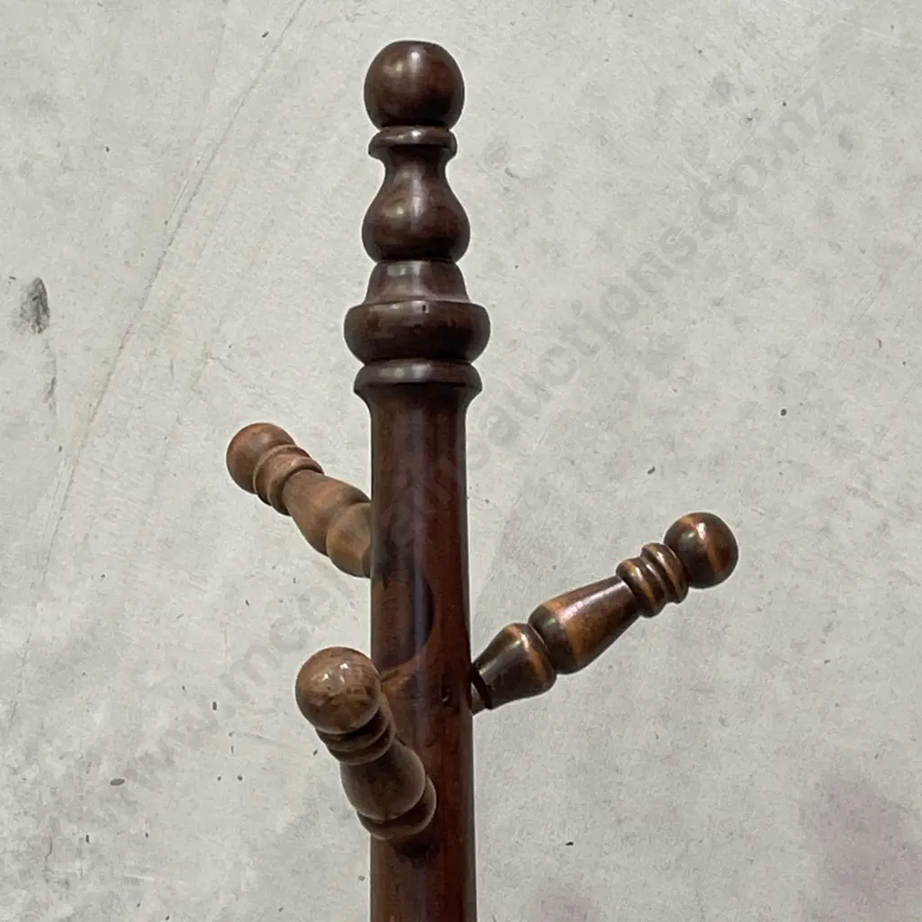Vintage Solid Wood Coat/Umbrella Stand H1.8m Image 1++