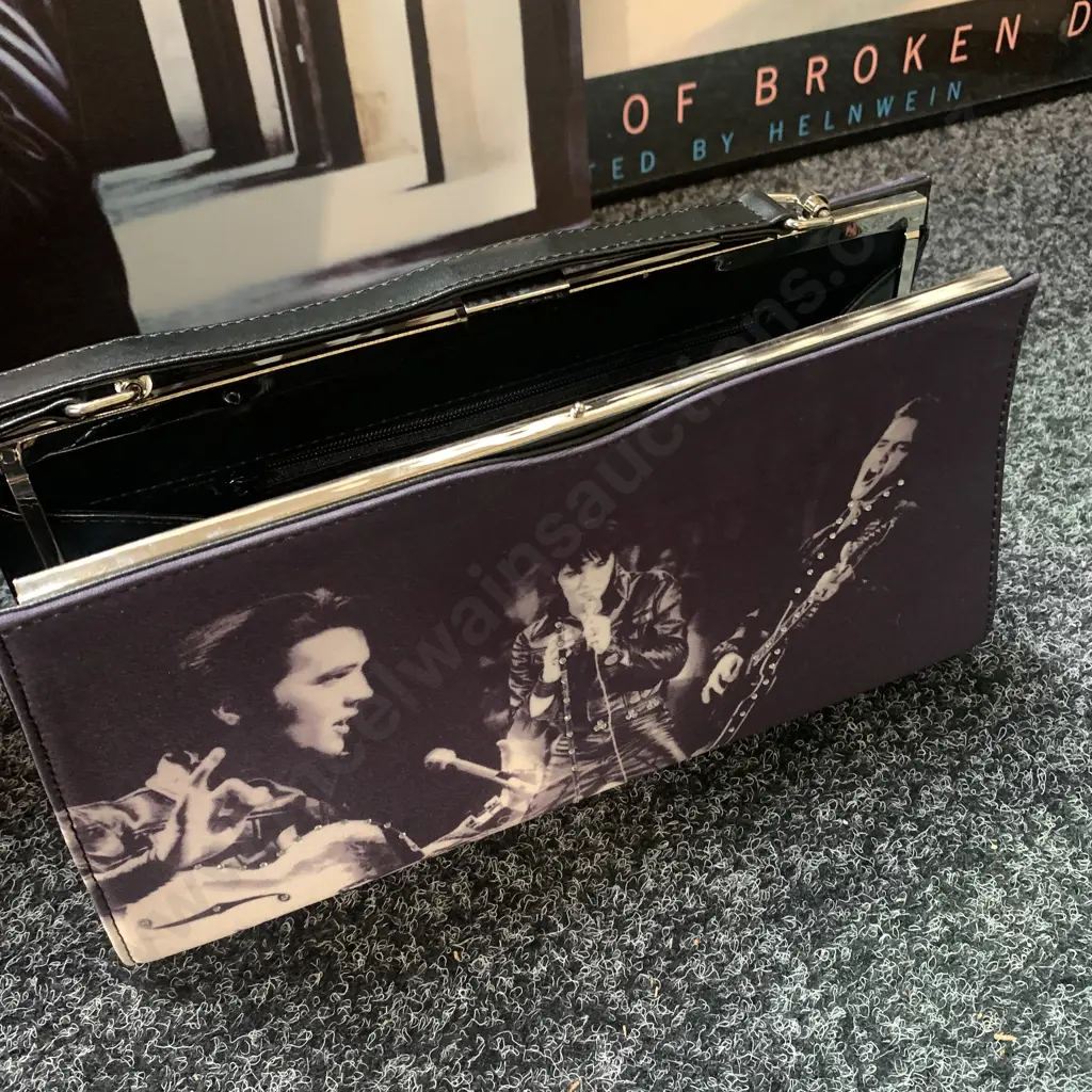 Canvas art of Marilyn Monroe and Elvis with as new Marilyn and Elvis Hand Bags Image 1++
