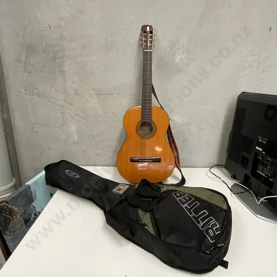 Concerta Inlaid Acoustic Guitar. In Bag