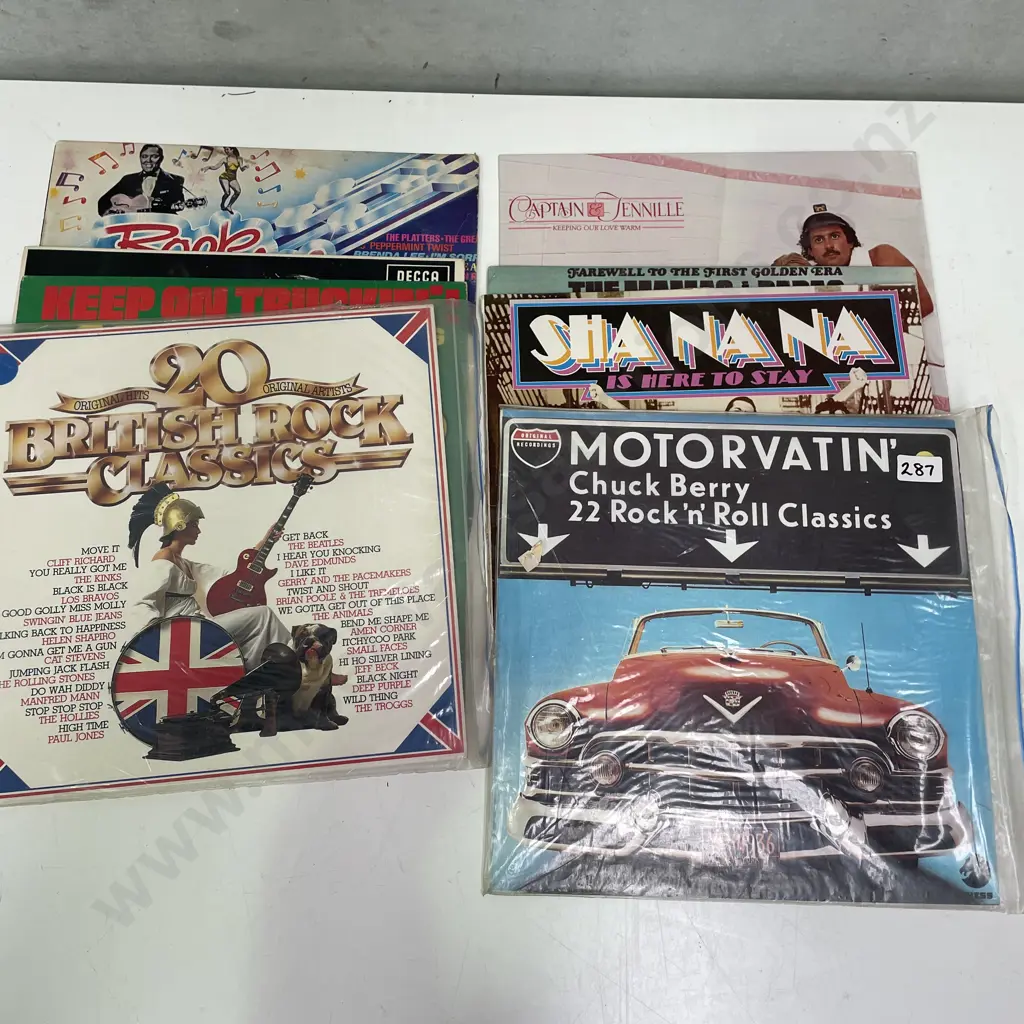 Assortment of Rock and Roll LP's etc Image 1++