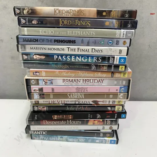 Selection of DVD's