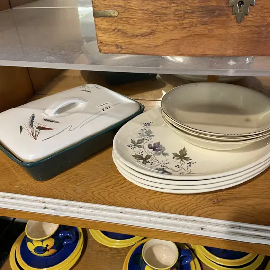 Assorted Collectable Items incl Crown Lynn, Denby etc
