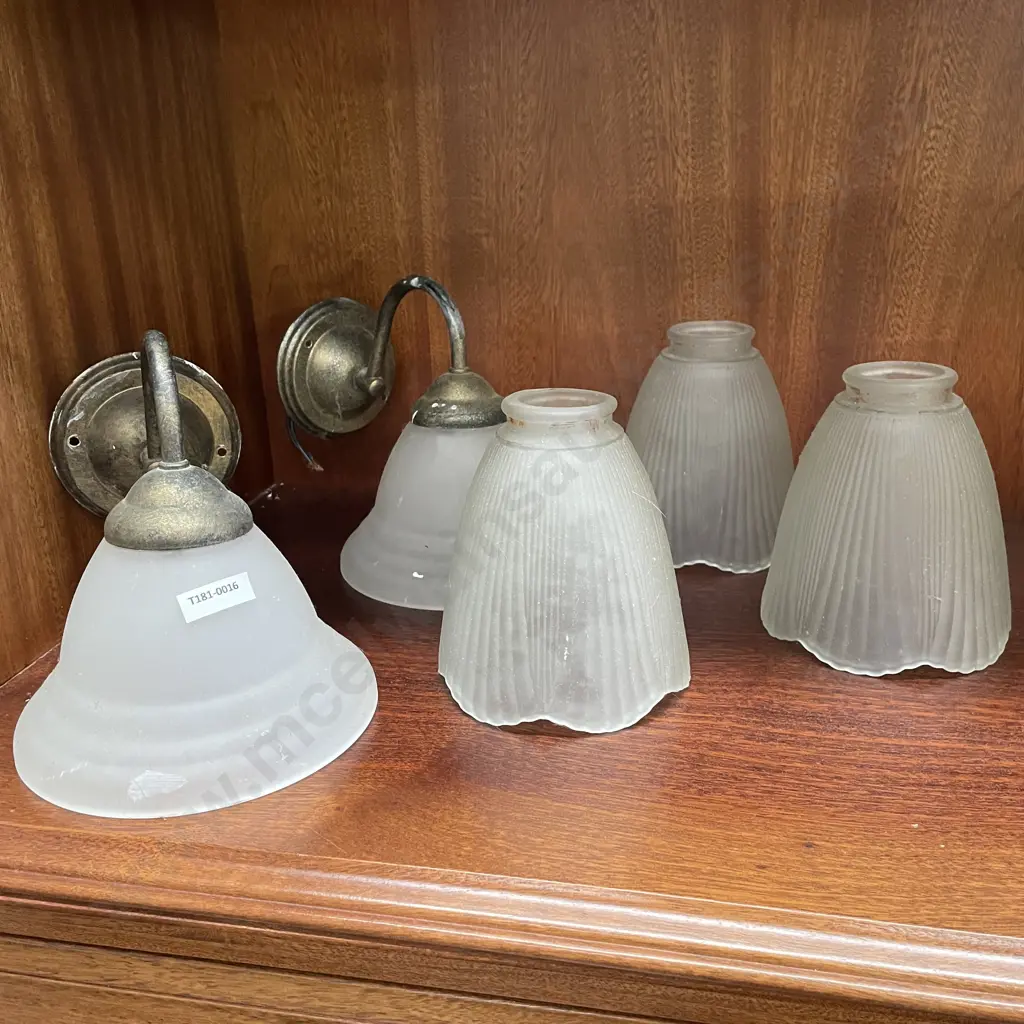 Assorted Vintage Lightshades Image 1++