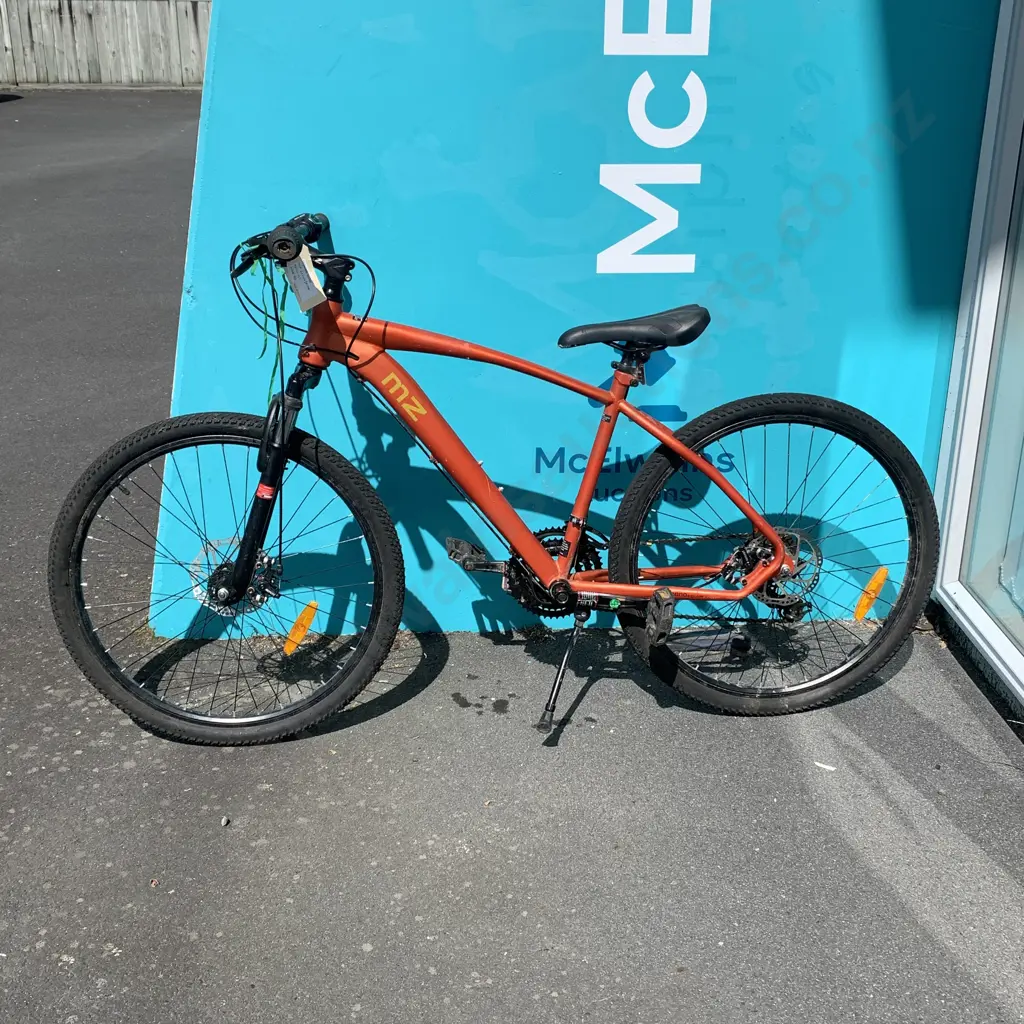 MZ Orange Mountain Bike, Size Medium Image 1++