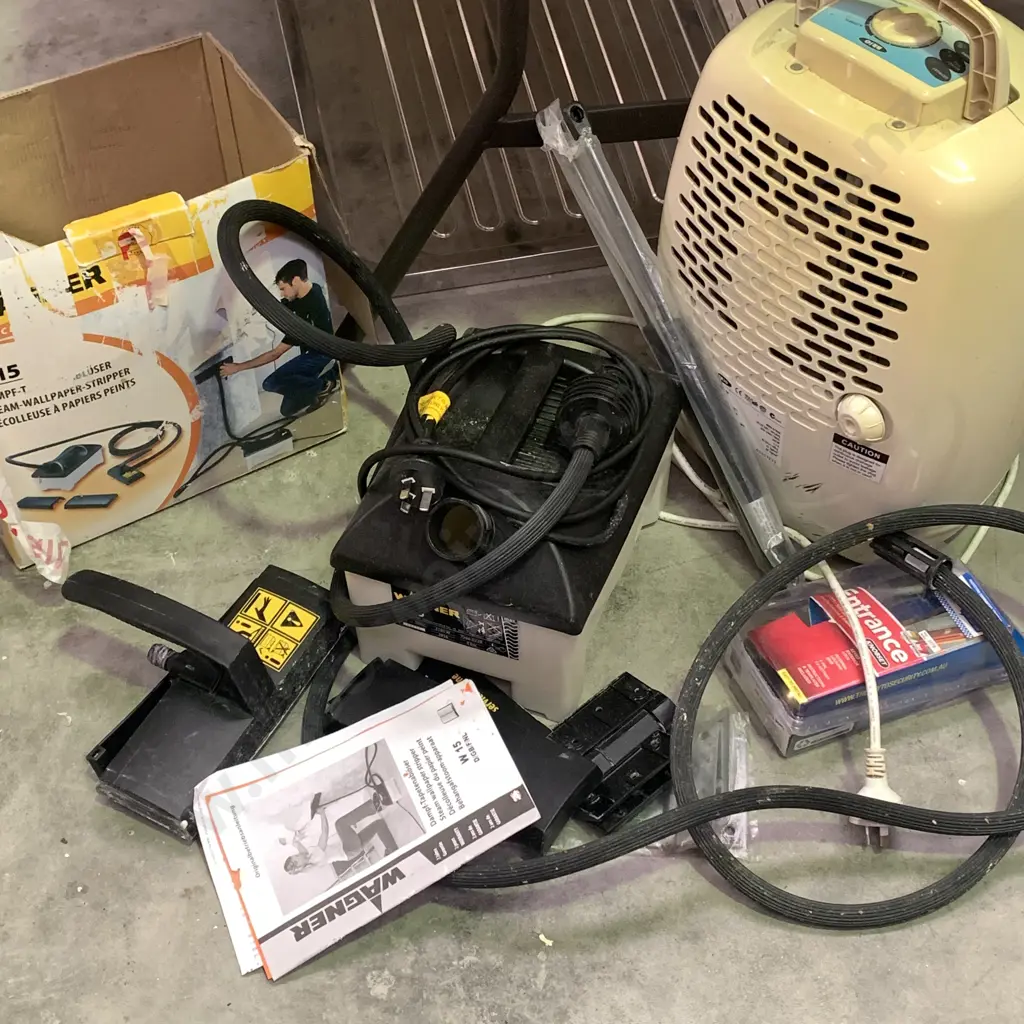 Wagner W15 Steam Wallpaper Striper. With Brio Dehumidifier etc Image 1++