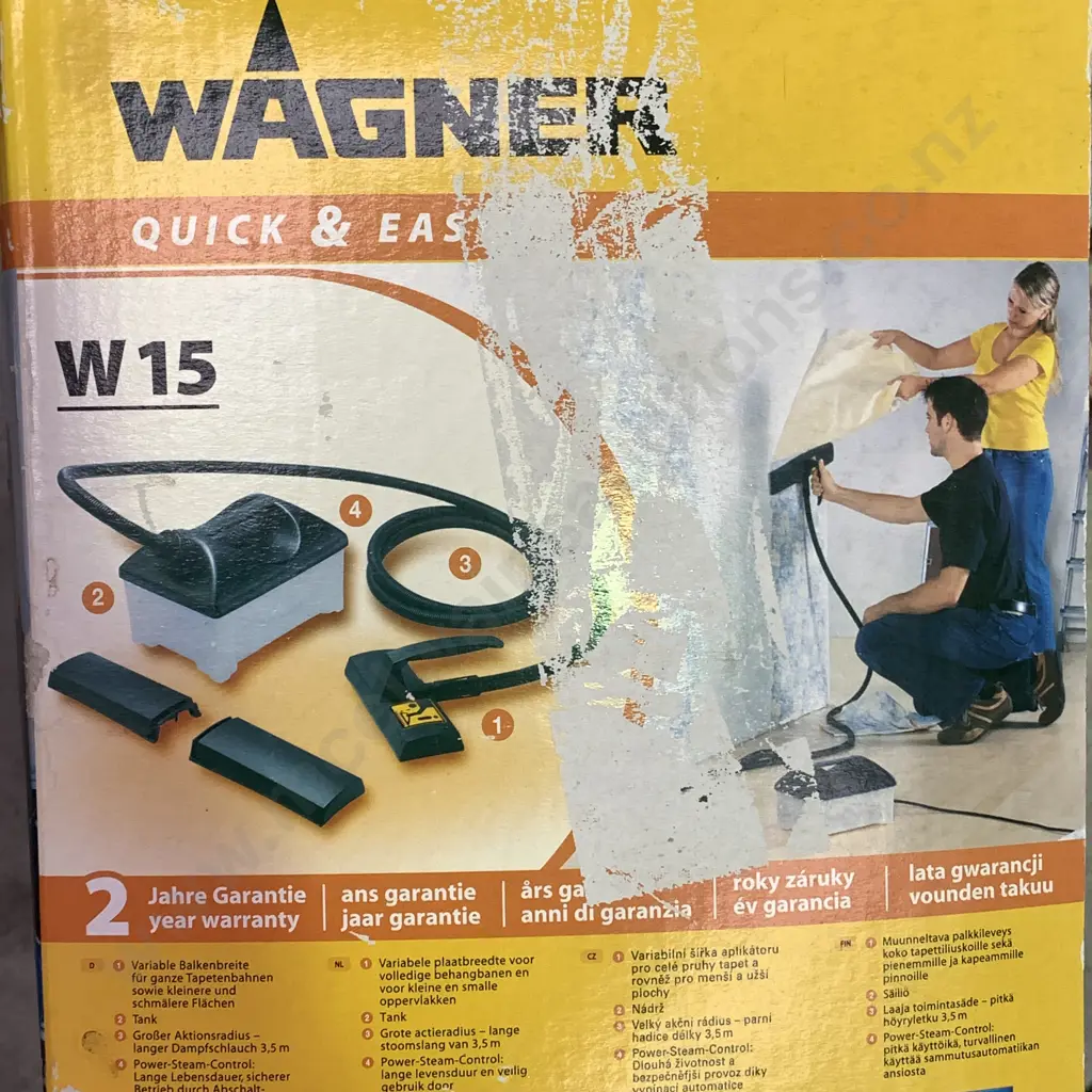 Wagner W15 Steam Wallpaper Striper. With Brio Dehumidifier etc Image 1++