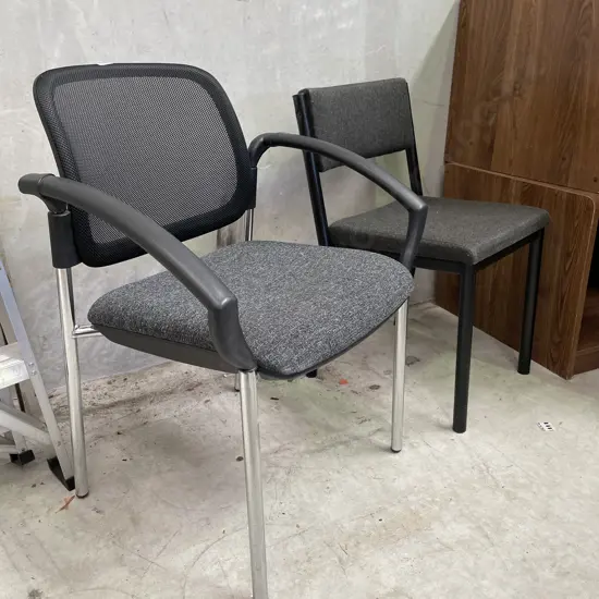 Pair Modernist Office Chairs